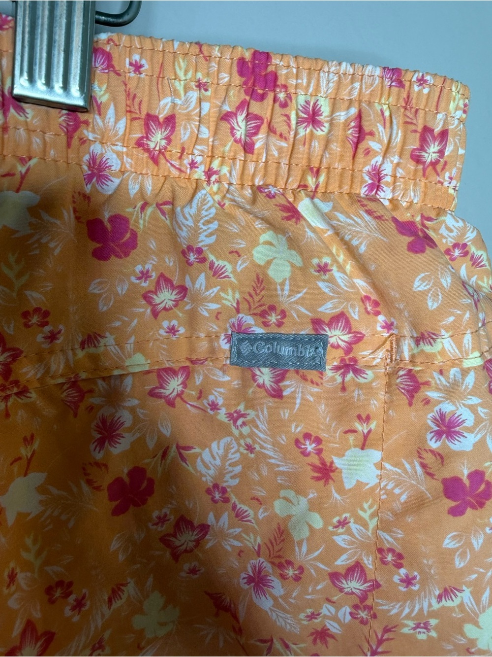 Columbia women’s sandy river II printed shorts orange floral size 2X outdoors - Picture 5 of 6
